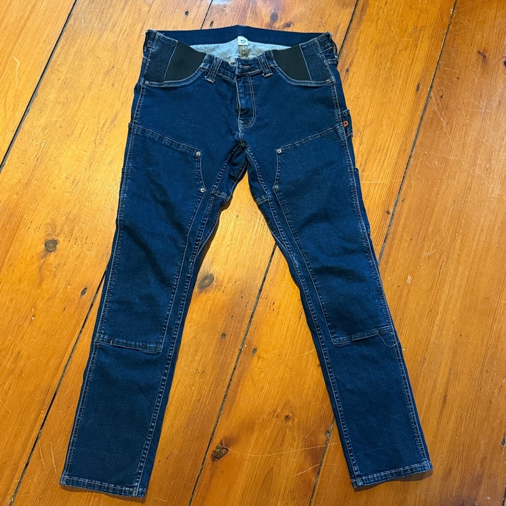 DOVETAIL maternity work jeans